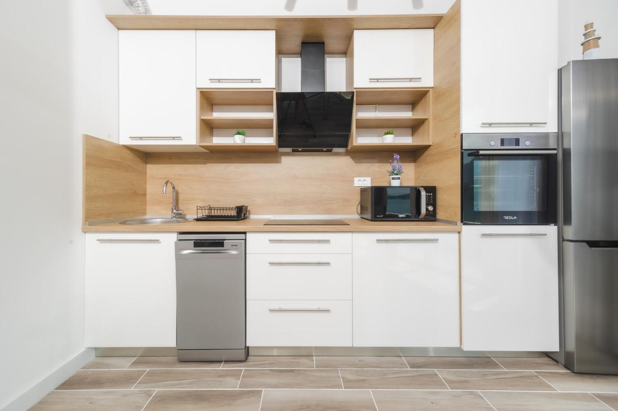 BečićiSkyline Vistaアパートメント 部屋 写真